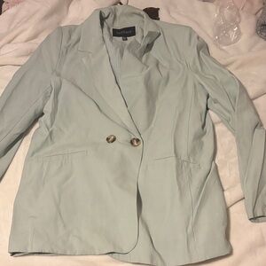 Lucy Paris Light Green Women's Blazer